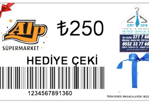 Alp Süpermarket Hediye Çeki